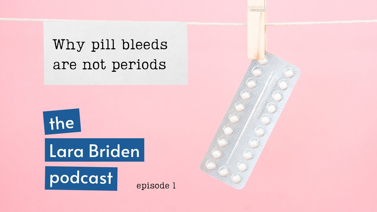 Pill bleeds are not periods
