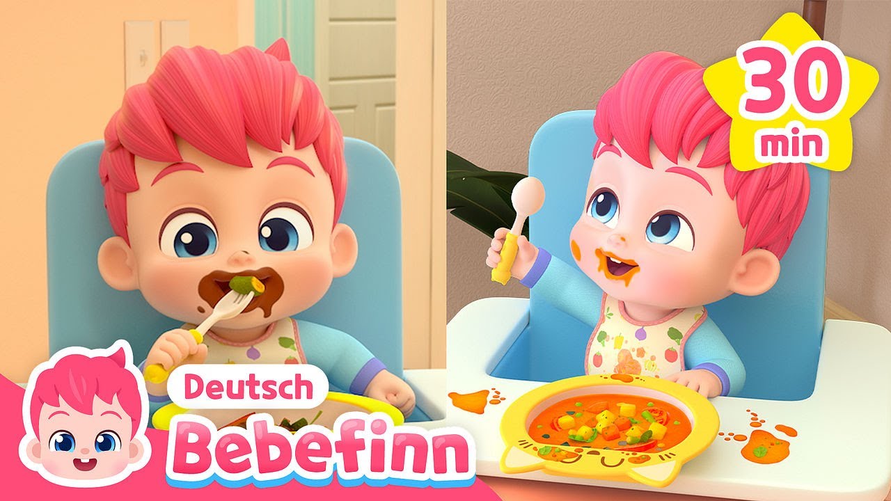 Mjam Mjam! Gute Tischmanieren mit Bebefinn 🍽️ | Mix | Bebefinn Deutsch - Kinderlieder