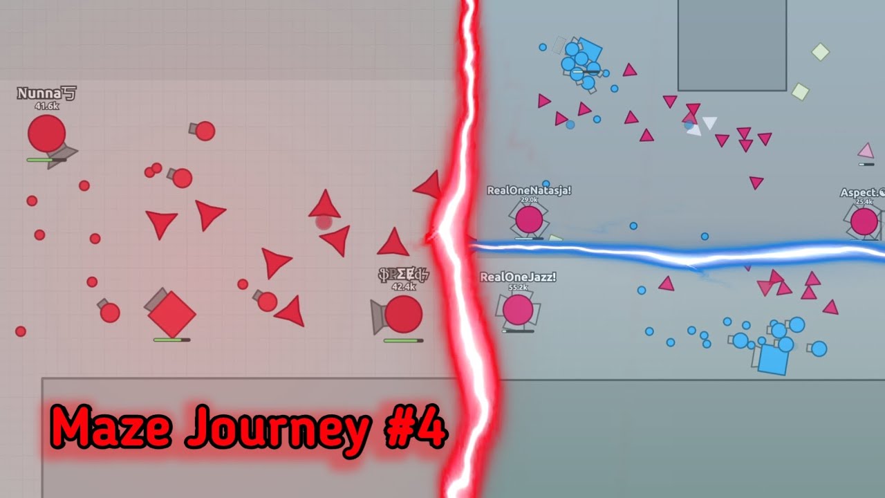 Diep.io | Maze Journey #4