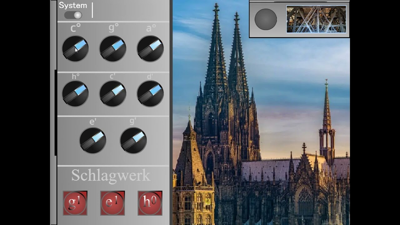 Die Glocken des Domes zu Köln - Erstes Plenum im fertigen Zustand
