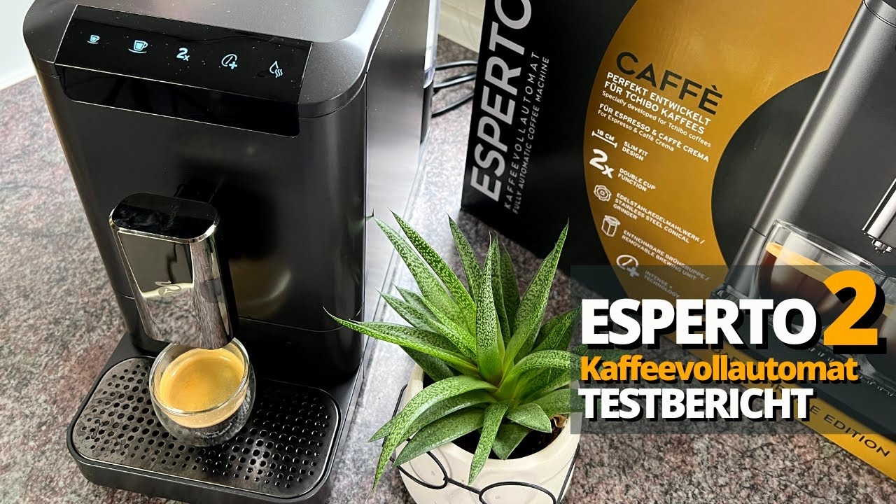 Tchibo Esperto2 Caffé im Test (2023): Neuer kompakter Kaffeevollautomat für Caffé Crema & Espresso!