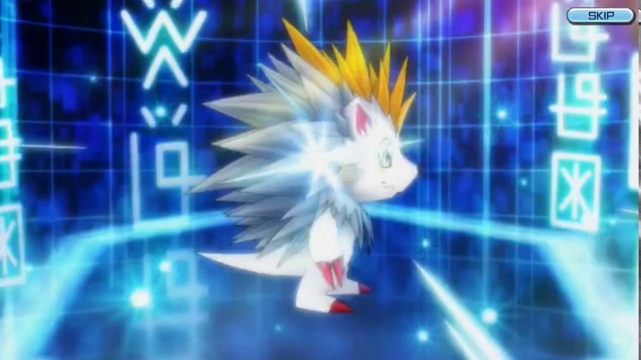 Herissmon Digivolves