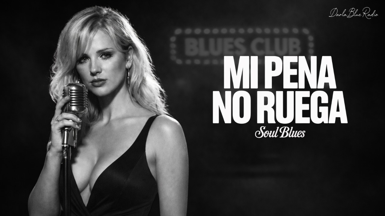 Mi Pena No Ruega - Soul Blues en Español | Blues de Amor Propio con Letra