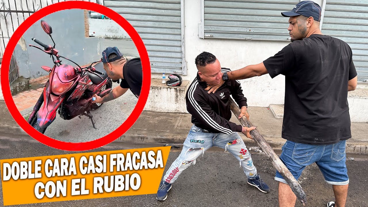 BR0MA TERMINA MAR LA P0LI SE LE TIRA AL RUBIO POR CULPA DE DOBLE CARA