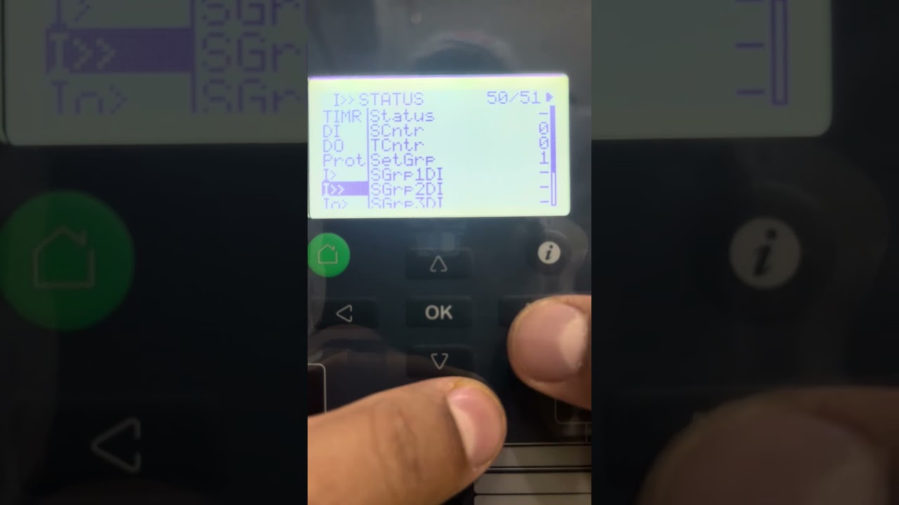 Easergy P3U30 RELAY OC & EF SETTING