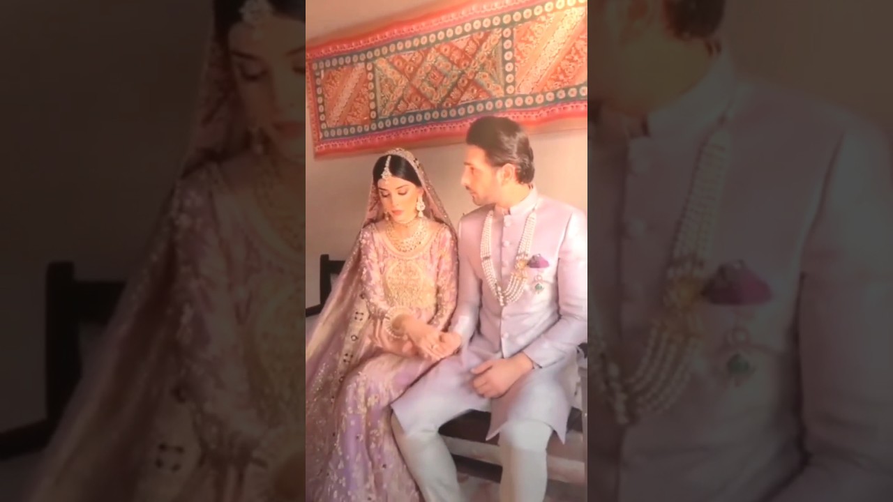 Pakistani #actress Zainab Shabbir #wedding Pics #zainabshabbir