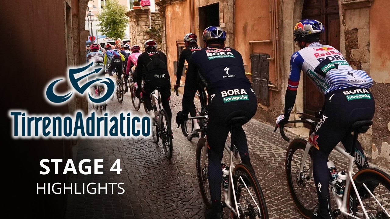 Tirreno-Adriatico 2026 - Mathieu van der Poel the 4th stage... Giulio Pellizzari new leader