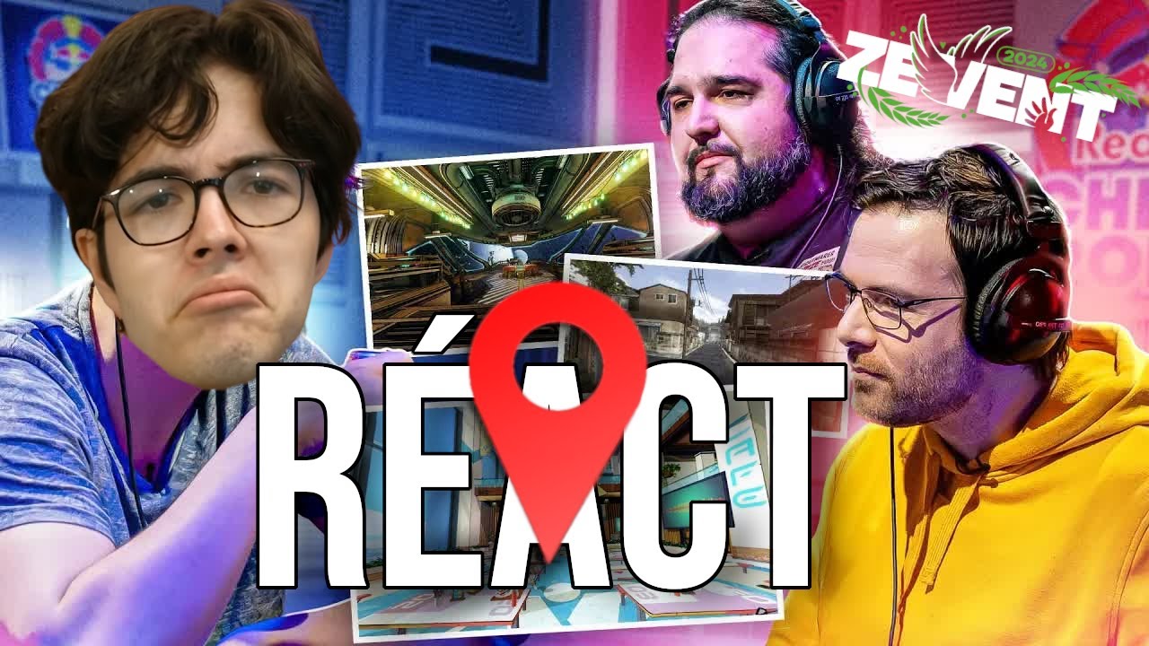 GeoGamer contre Seb et Joueur du grenier React