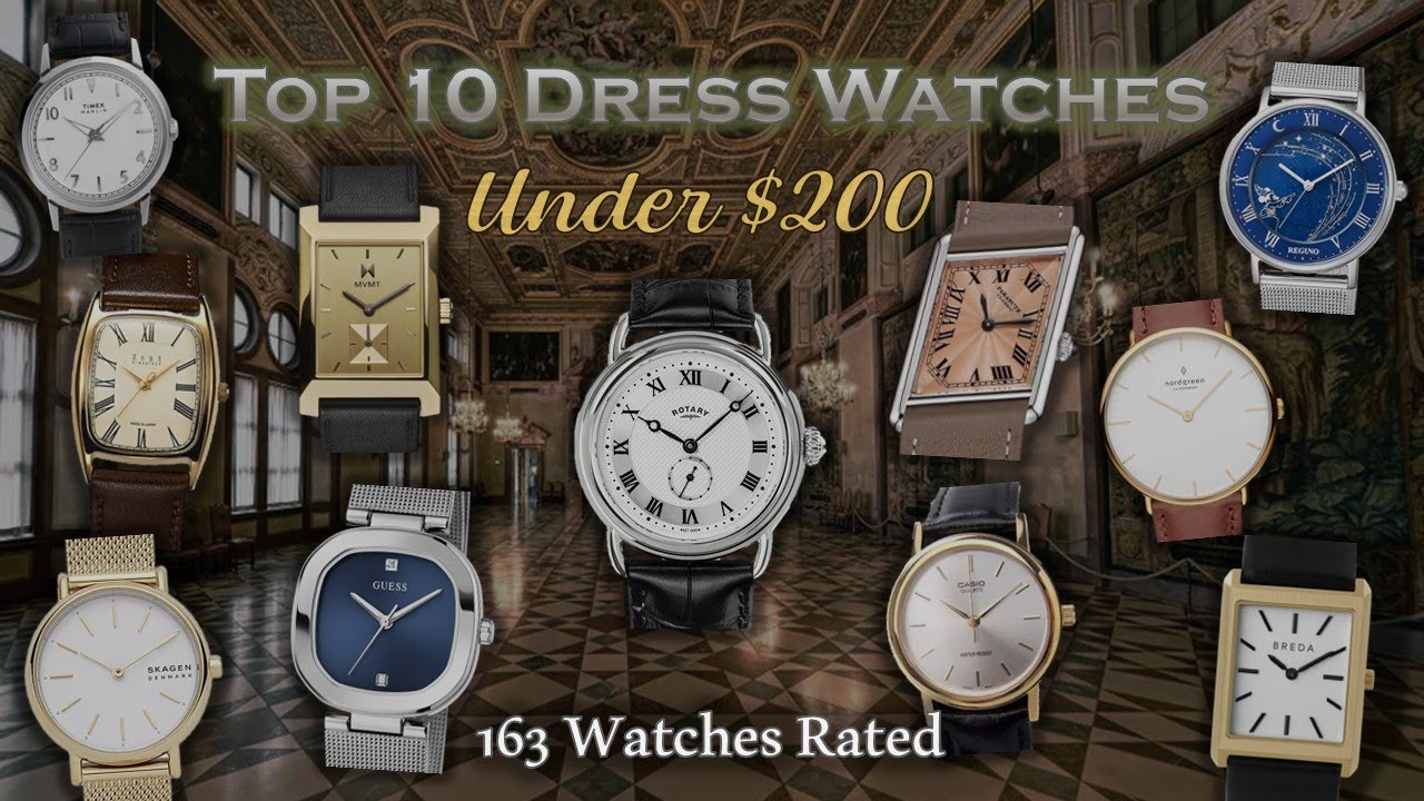 TOP 10 Simple Dress Watches (Under $200)