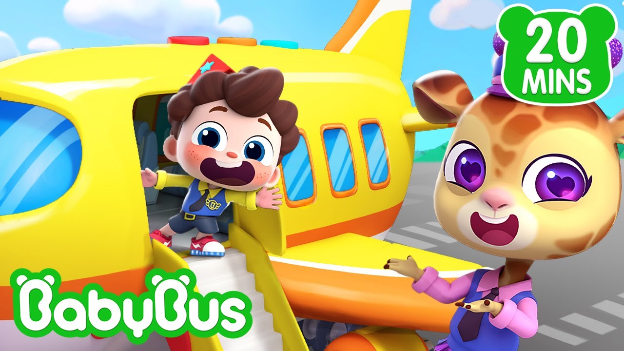 O Bebê Viaja de Avião ✈️ | Regras de Segurança no Aeroporto | Músicas Infantis | Sim! Neo | BabyBus