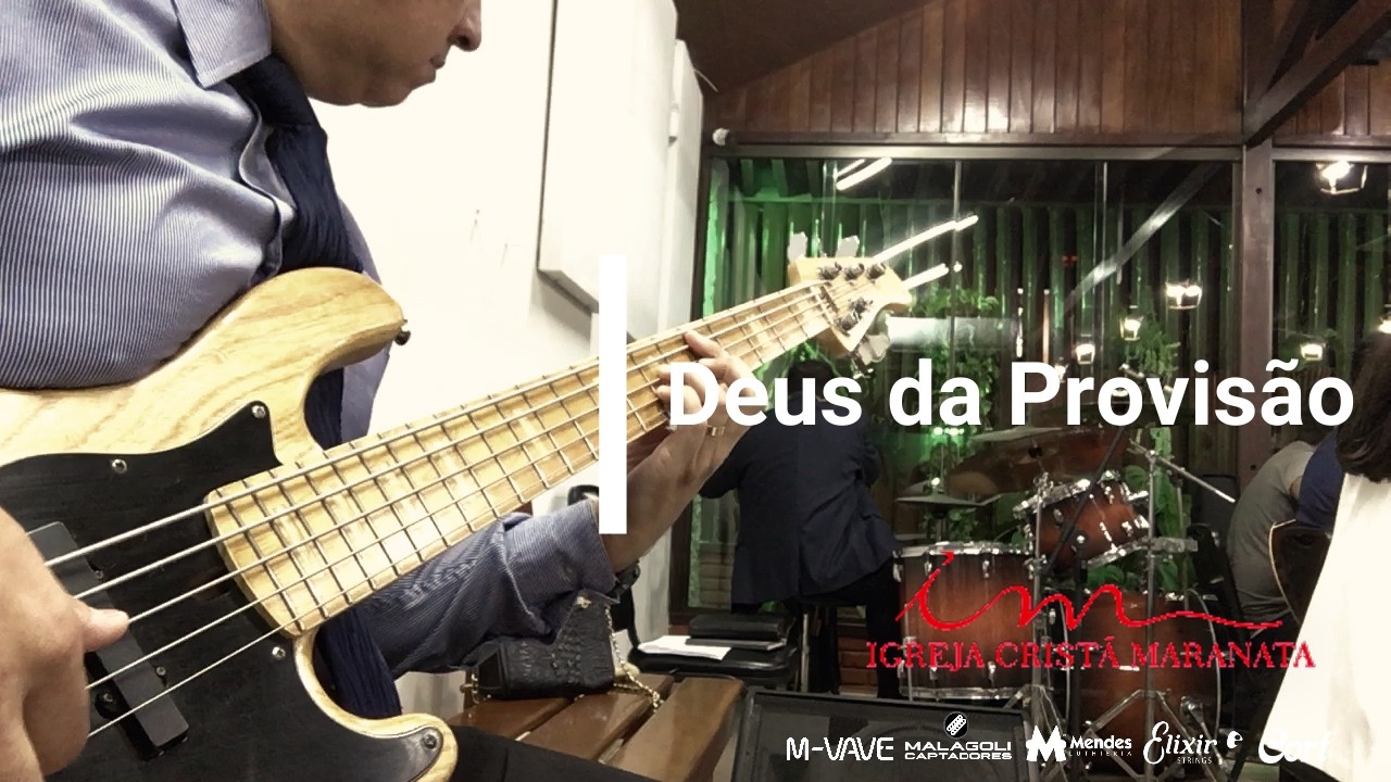 Deus da Provisão #igrejacristamaranata #icm #baixoeletrico  #cortguitar #mendesluthieria #mvave
