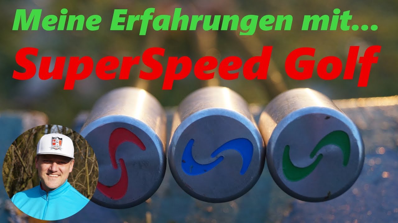 TOBI TESTET: SuperSpeed Sticks Golf Trainingssystem (deutsch)