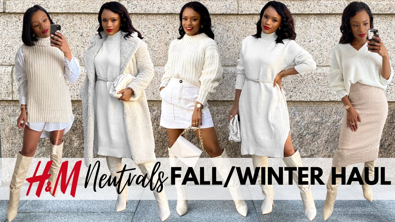 H&M Fall Winter Haul | Neutrals | H&M Autumn / Winter Haul & Try On 2020