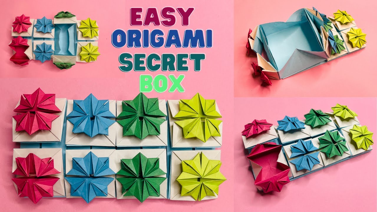 Easy Origami Secret Box