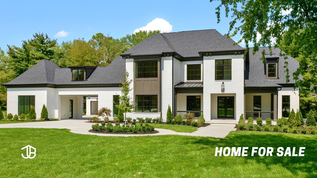 TOUR A $3.9M LUXURY NEWLY BUILT Brentwood TN Home | Nashville Luxury Home | JOHNBOURGEOISGROUP Tour