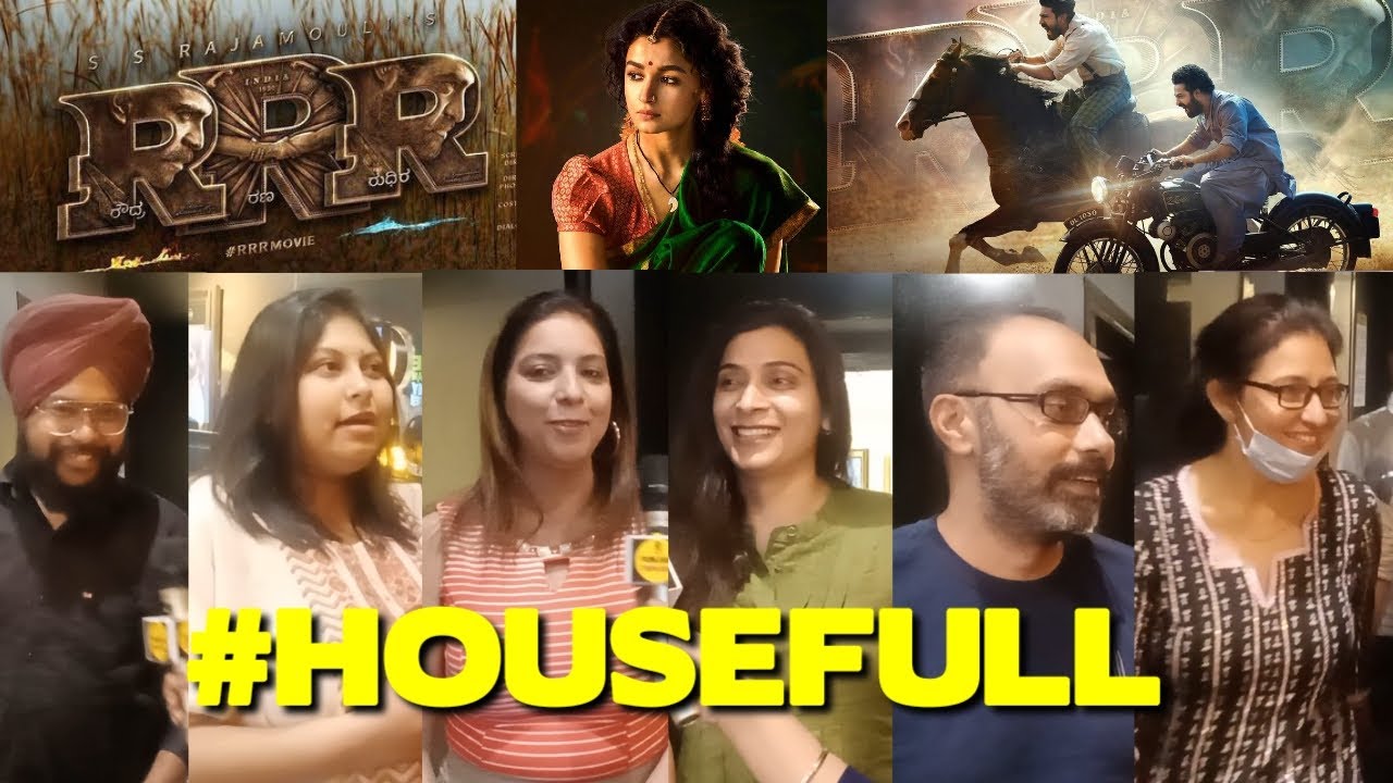 RRR Movie Public Review | RRR Public Reaction | N. T. Rama Rao Jr., Ram Charan, Ajay Devgn, Alia