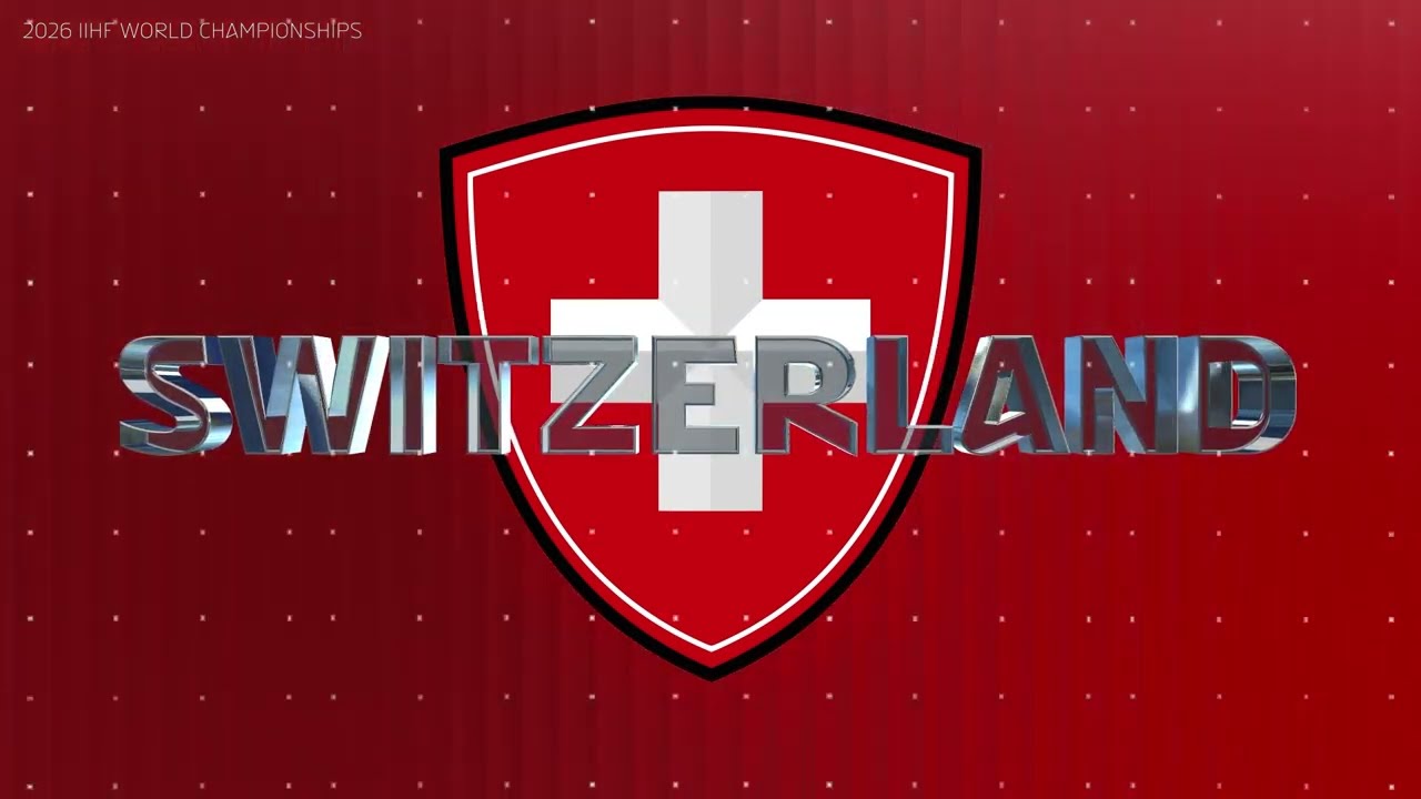Team Switzerland 2026 IIHF World Championships Goal Horn