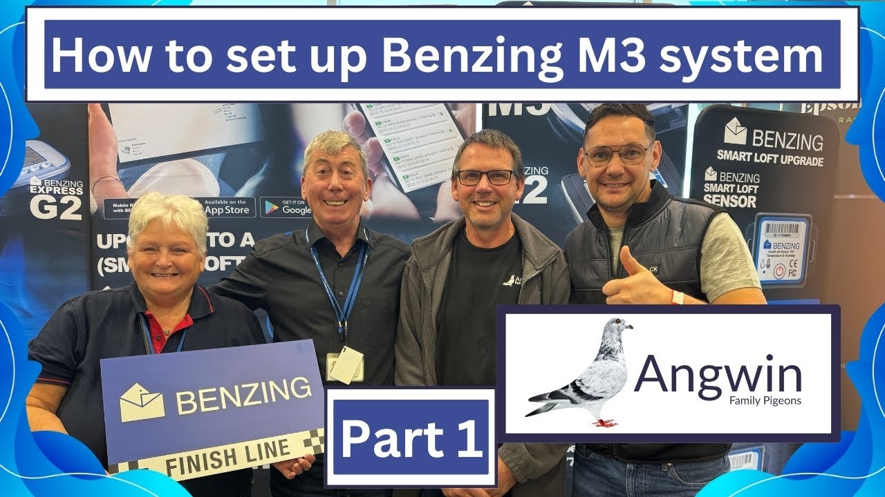 @AngwinFamilyPigeons Как настроить систему Benzing M3 и назначить гоночным голубям кольца ETS