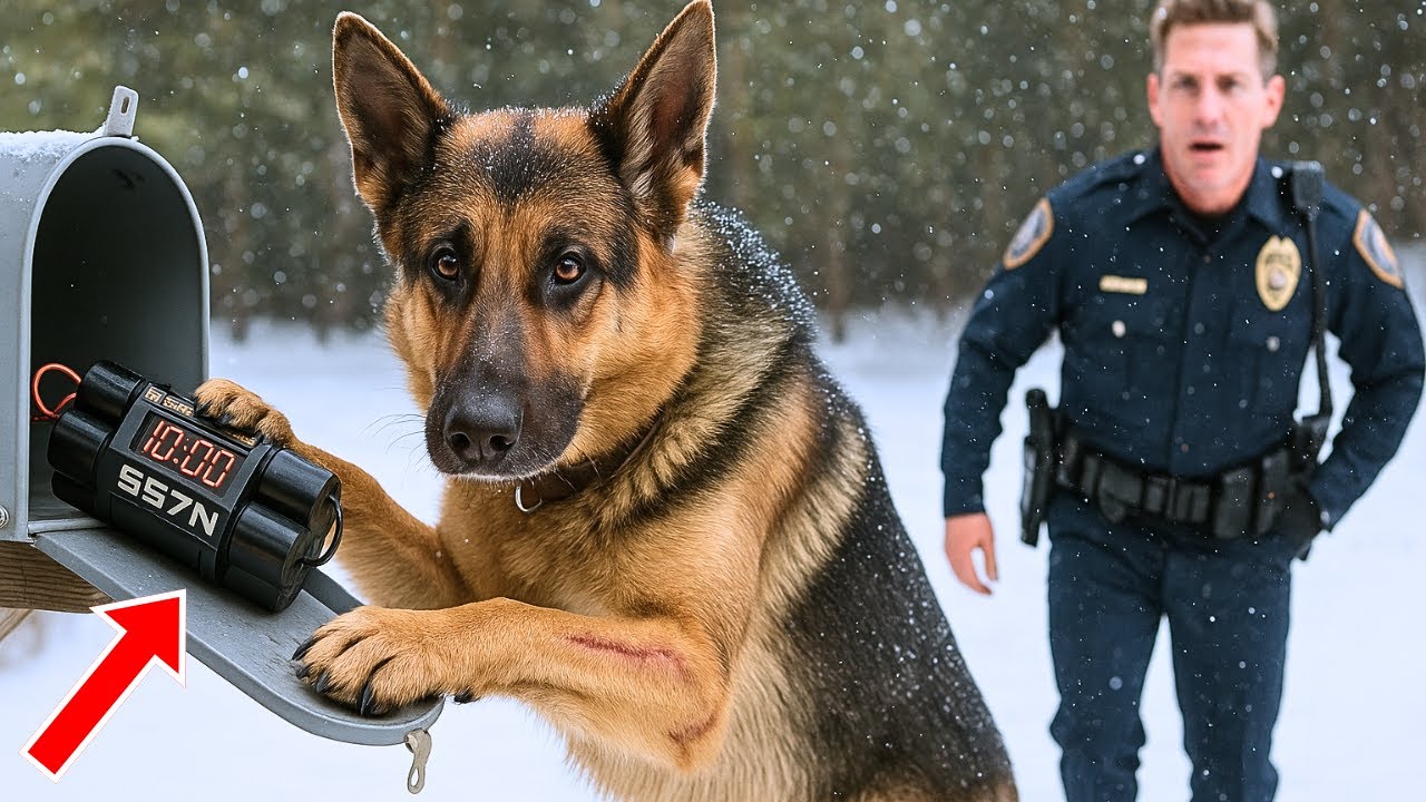 Un Policier Retrouve Un Chien Errant Devant Chez Lui — La Vérité Va Le Bouleverser