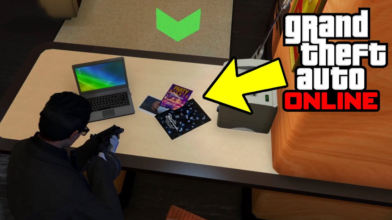 GTA 5 Online: Find the evidence. (The Contract DLC) [Location 3 in the Description]