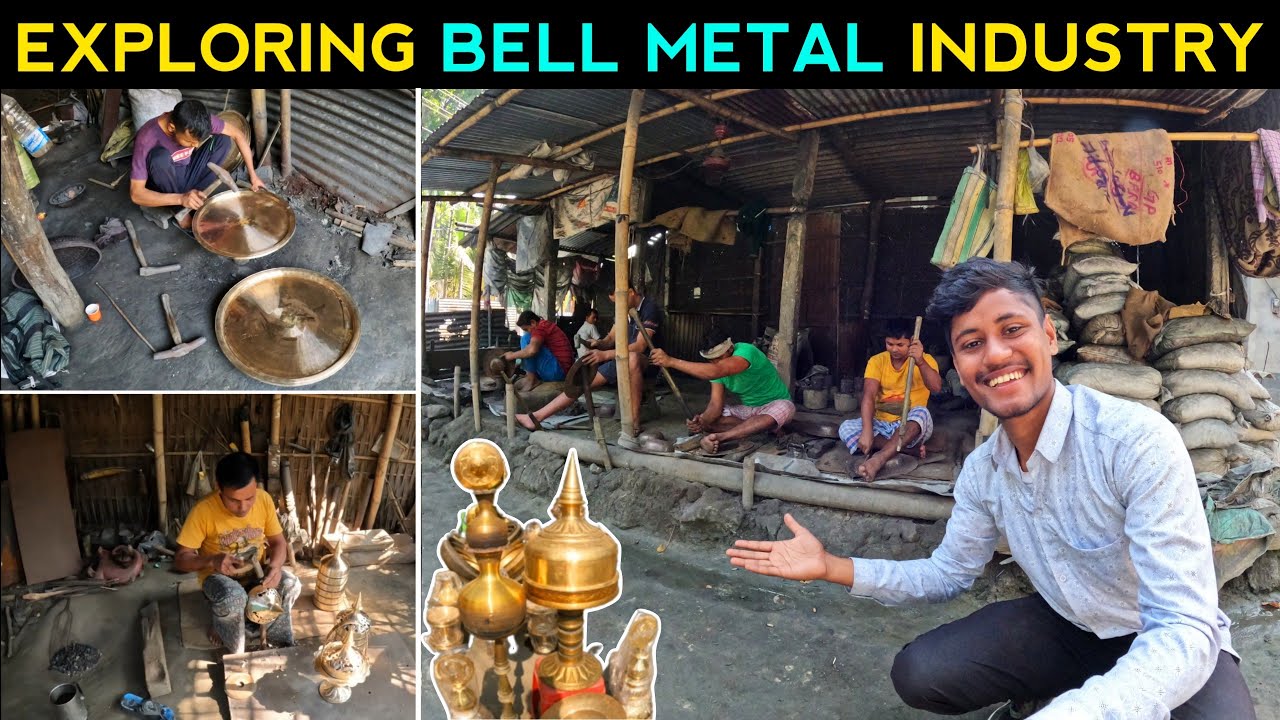 Exploring Bell Metal Industry⚒️, Sarthebari, Assam