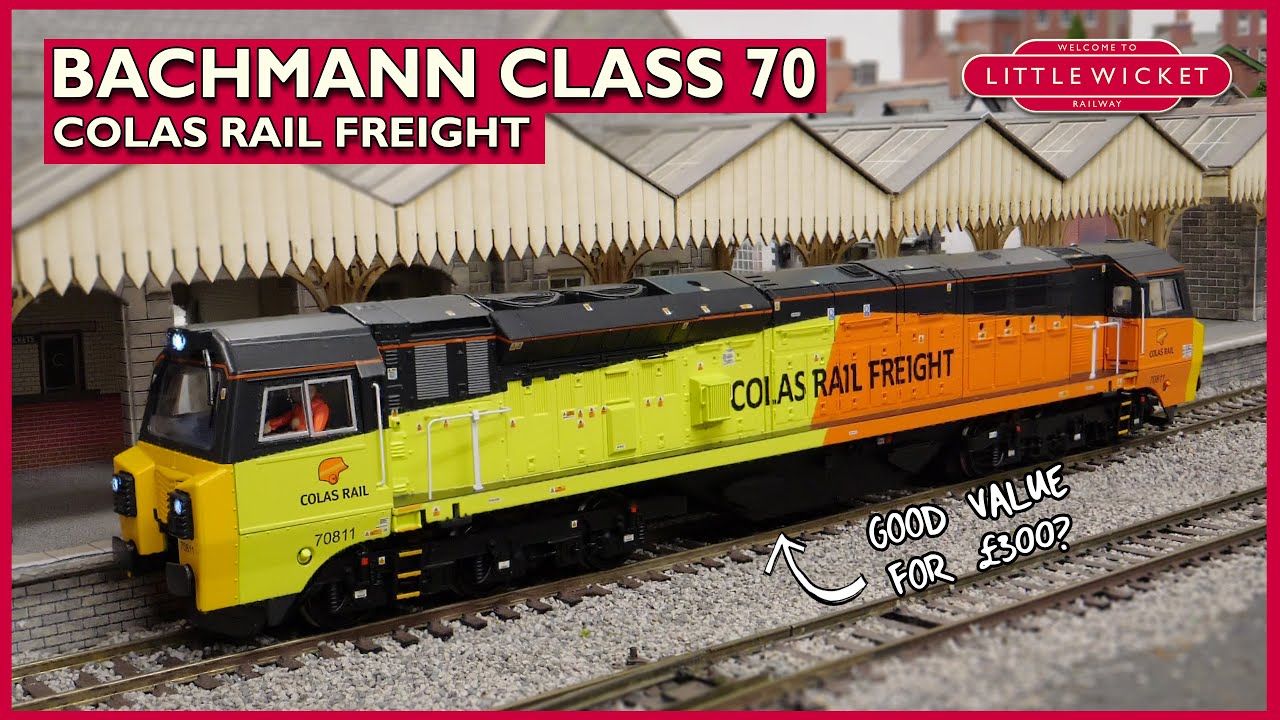 Beauty or Beast? Bachmann Class 70 in Colas Rail Freight Livery