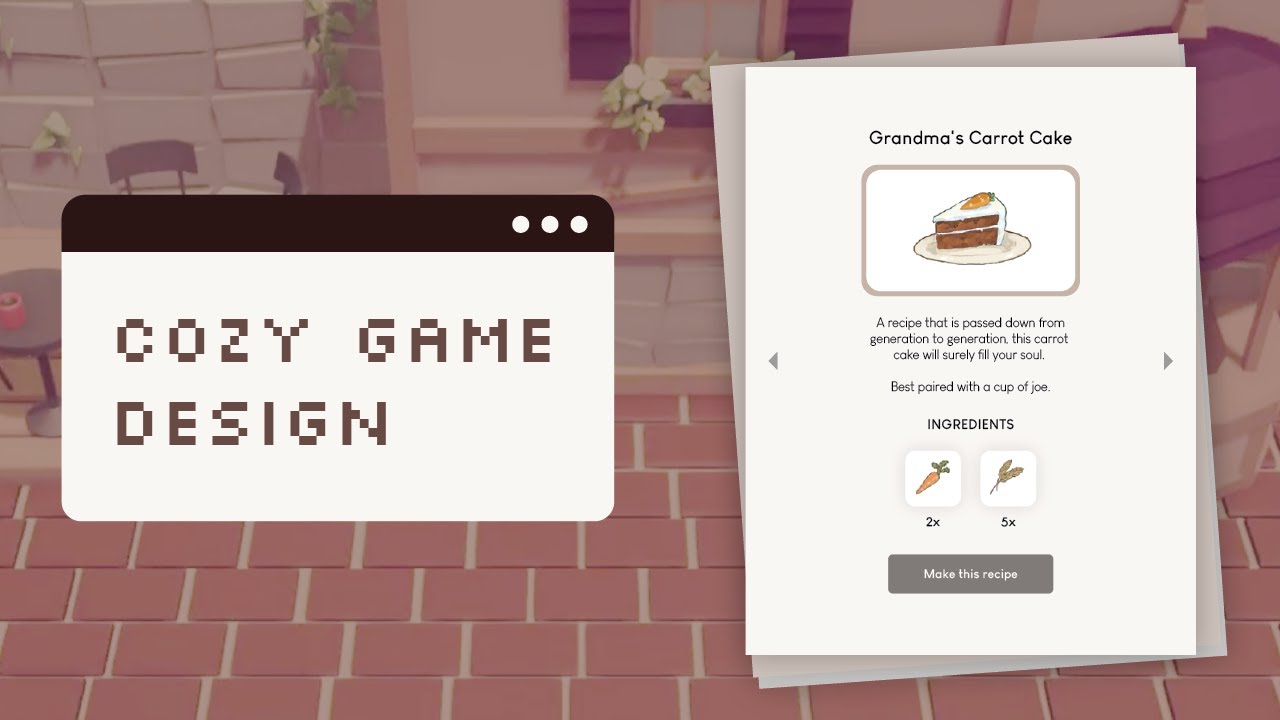 Designing the UI for a Cozy Cafe Game (Devlog)