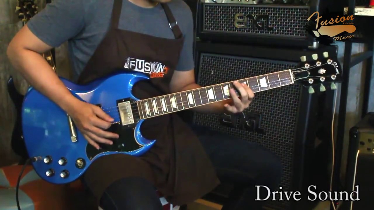 รีวิว Gibson SG Re 61 Sapphire Blue Limited Color 2006 by fusionmusic