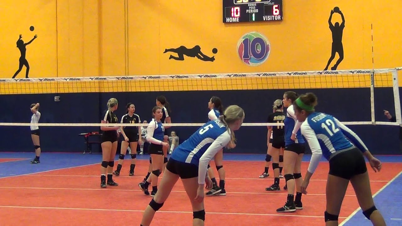 00011 - Michelle Fugarino - Milwaukee Sting 17 Gold vs Fusion 17 Black