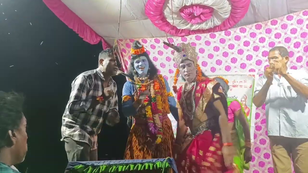 శక్తి కల నాట్యమండలి పోతురాజు పేట శివ భాగవతం     ...‌9989711784.              కృష్ణ