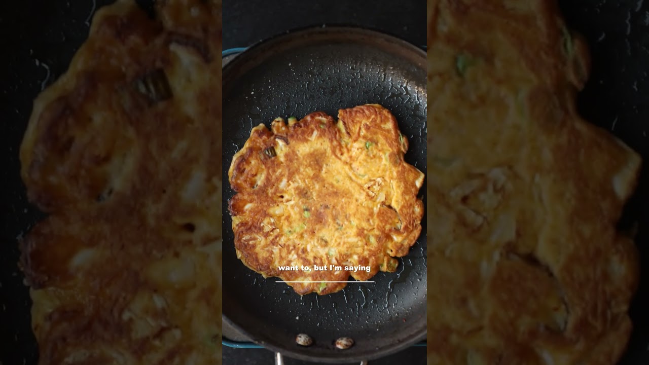 Can Kimchi Pancakes Be the Best Breakfast Ever? also should i make more videos like this?