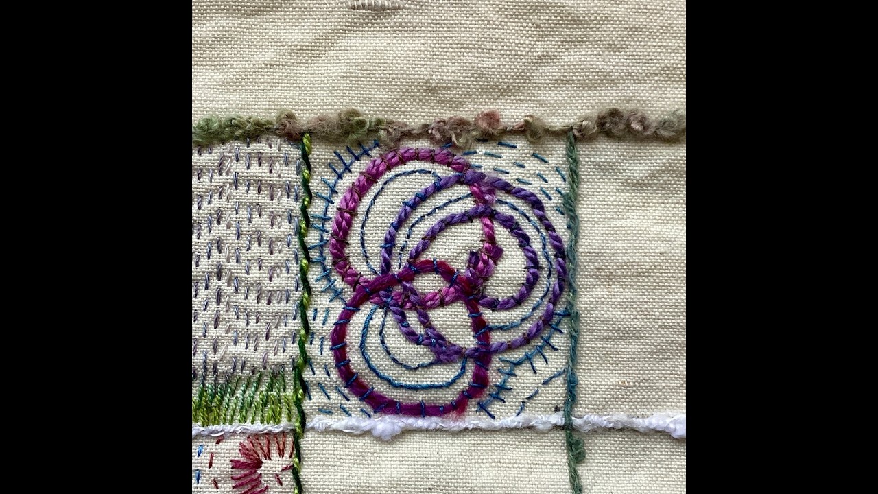 12th February 2026 - using up scraps of thread