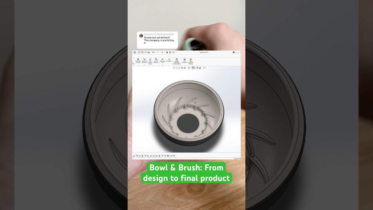 An in-depth look at The Leaf Shave Bowl and Brush: design to final product!
