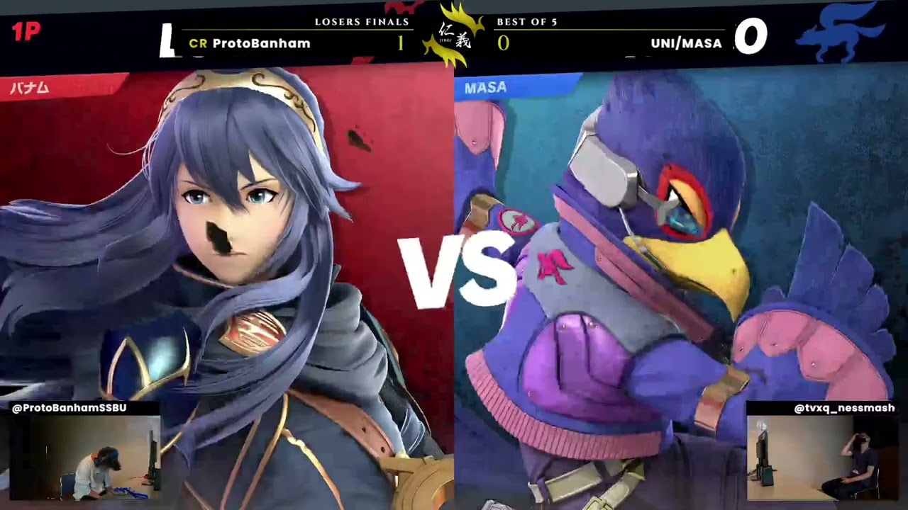 仁義#1  LF CR ProtoBanham (Lucina) vs UNI MASA (Falco)