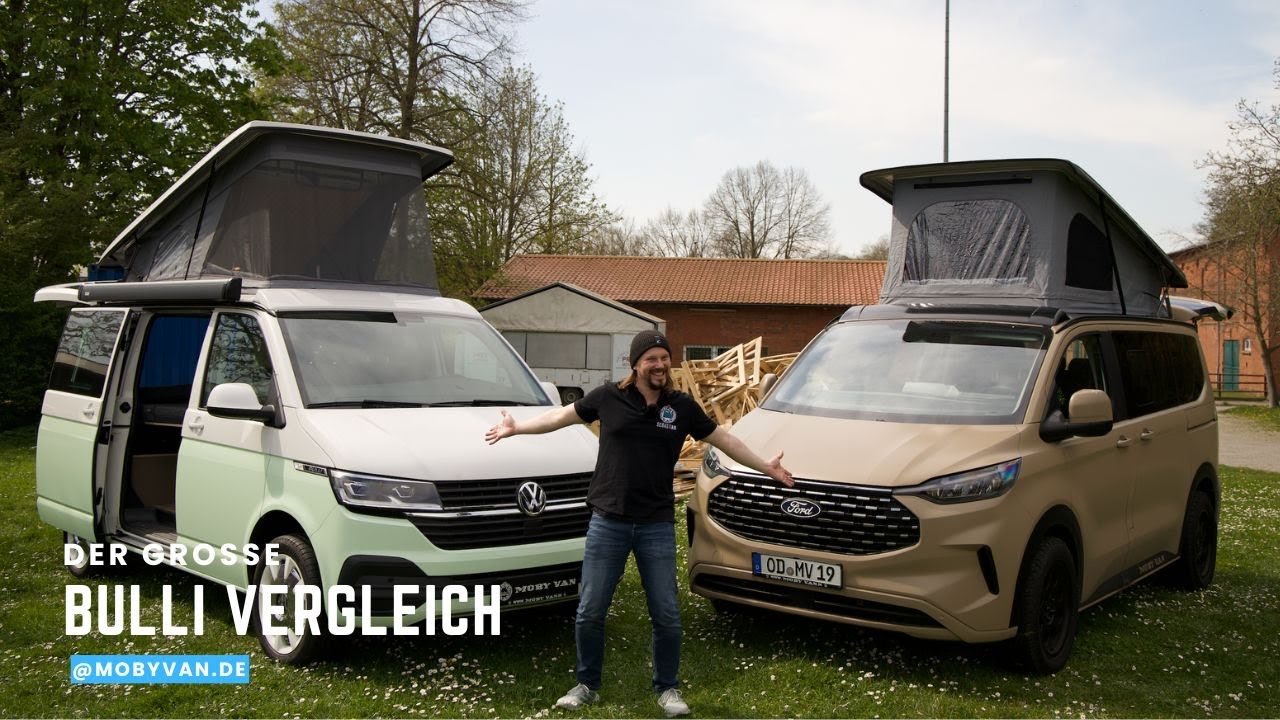 VW T6.1 vs. Ford Tourneo (T7) wir zeigen Euch die Unterschiede