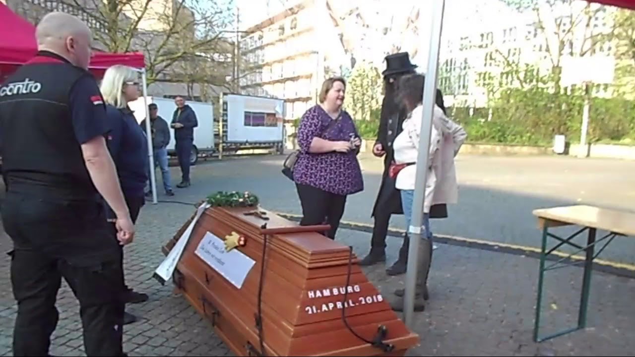 Gitarre beerdigt SRH - Stadtreinigung Hamburg - Schluss mit Bossing