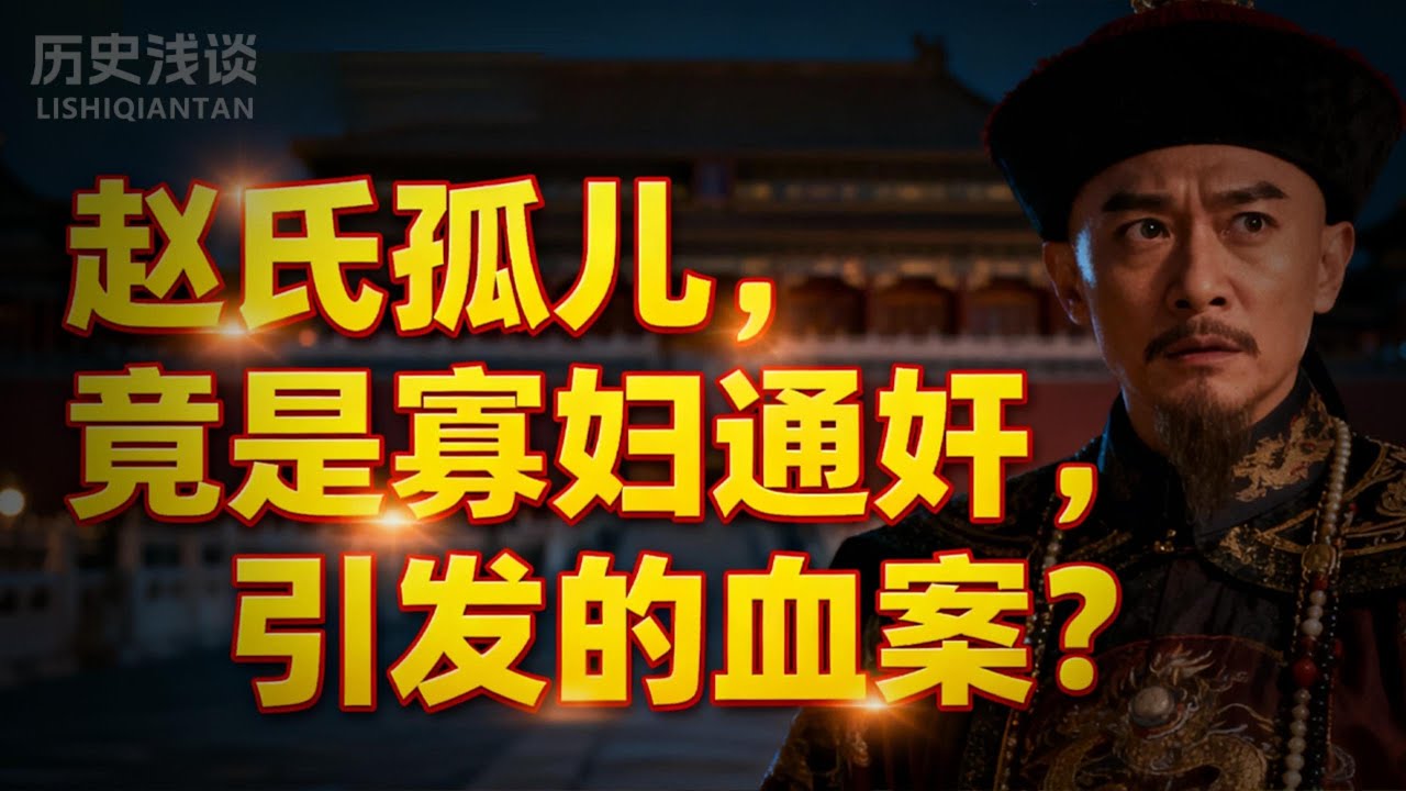 这才是“赵氏孤儿”的暗黑真相，比电视剧狗血一百倍！