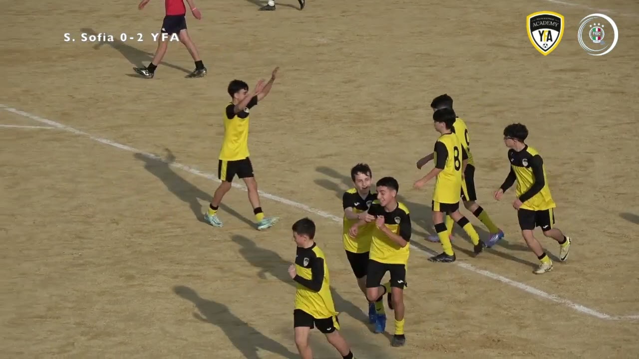 SANTA SOPHIA LICATA sq B vs YOUTH FOOTBALL ACADEMY UNDER 14 RISULTATO 4 A 3 S.S. 2024/25