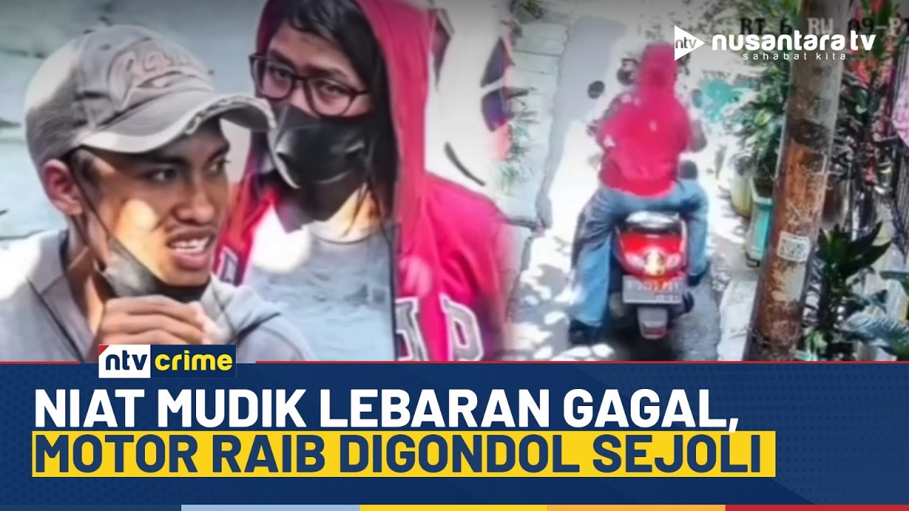 Heboh! Sejoli Curi Motor di Kontrakan, Pelaku Beraksi dengan Santai | NTV CRIME