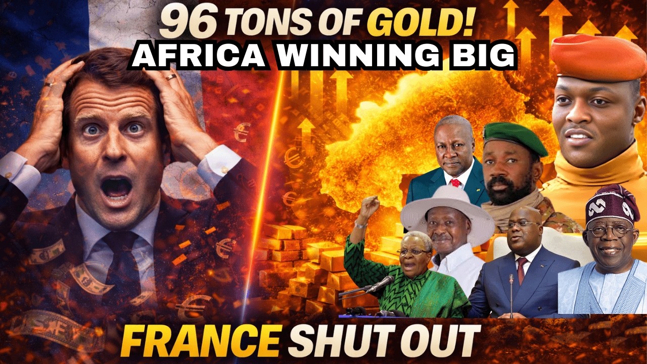 How Burkina faso Strikes 96 TONS of GOLD in A Year -FRANCE in PANIC