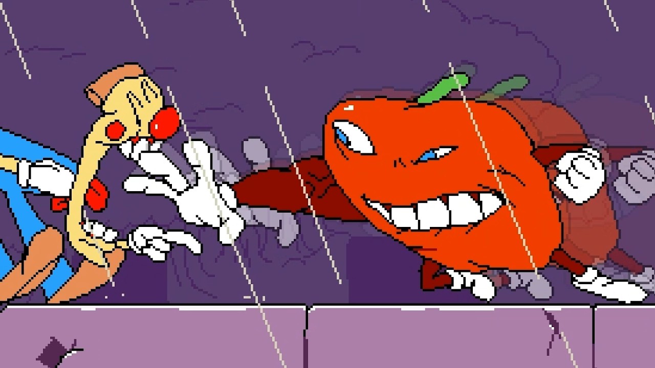 Pizza Tower: Round 2 PEPPERMAN VS BOSSES [Pizza Tower Mods Gameplay]