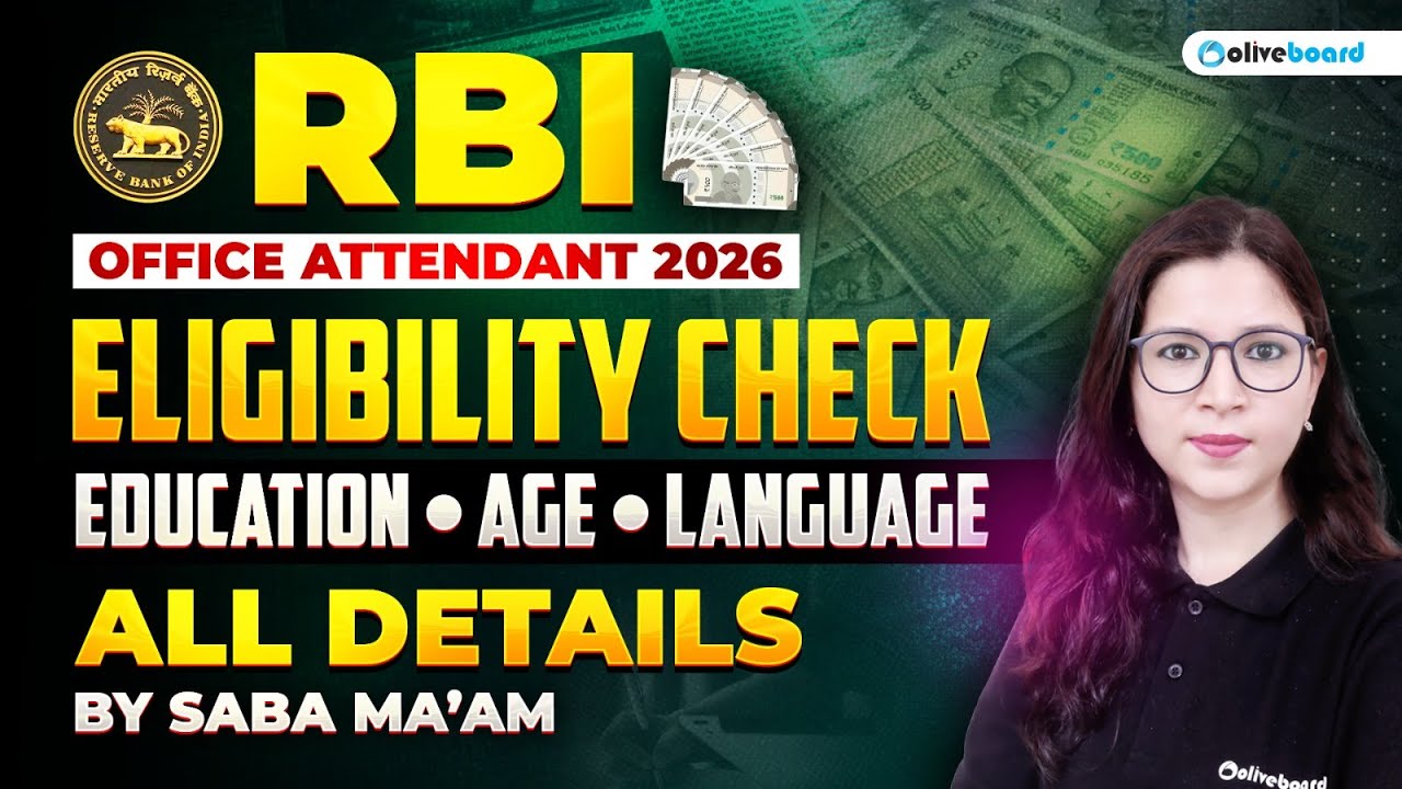 RBI Office Attendant Eligibility 2026 | Education, Age Limit & Language Criteria | Oliveboard