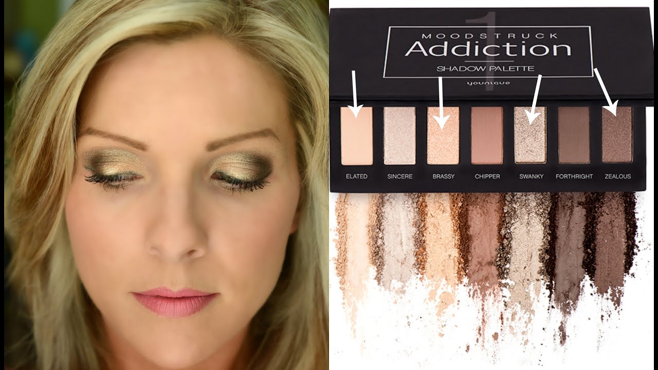 3 Simple Looks Using Addiction Palette 1 by Younique