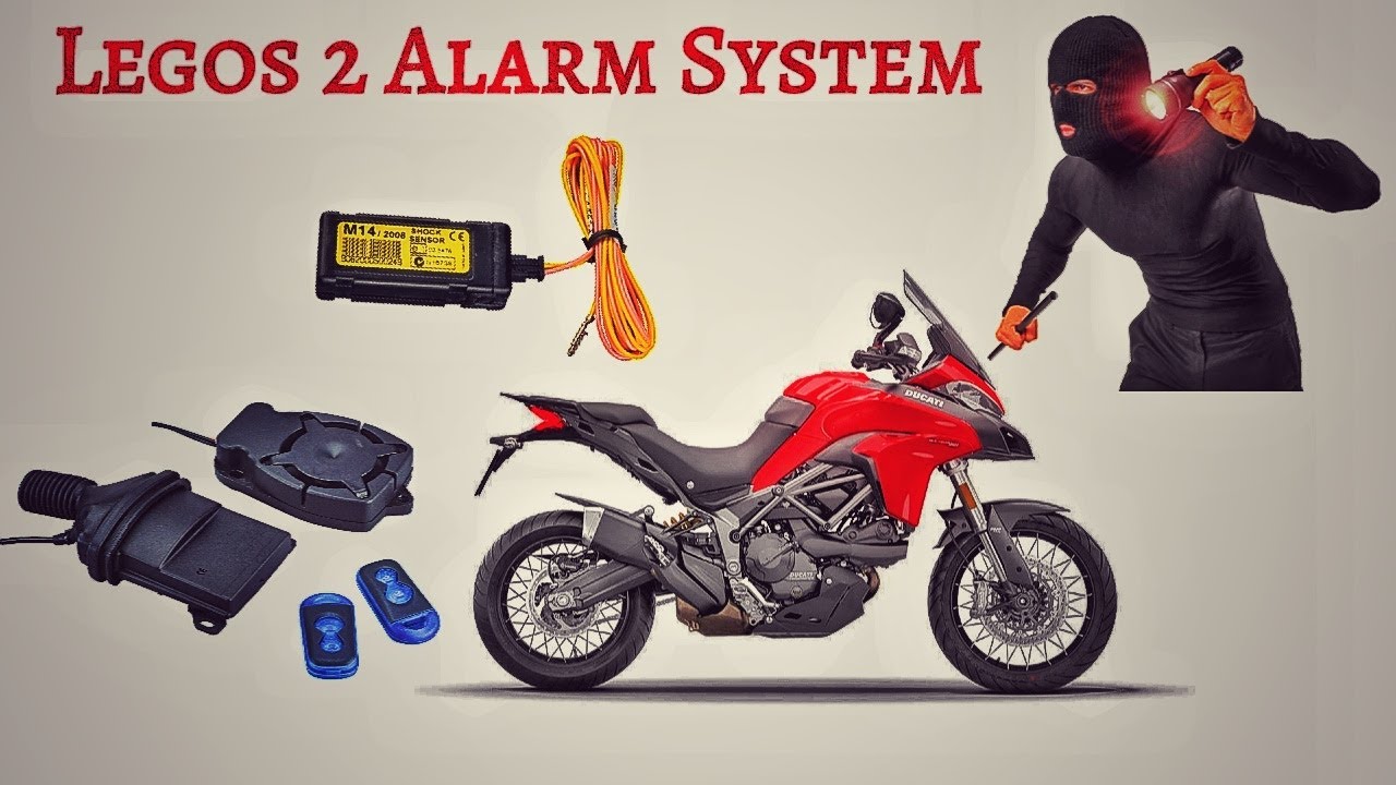 Ducati Multistrada 950 - Motorcycle Alarm System - Legos 2 Installation Tutorial |