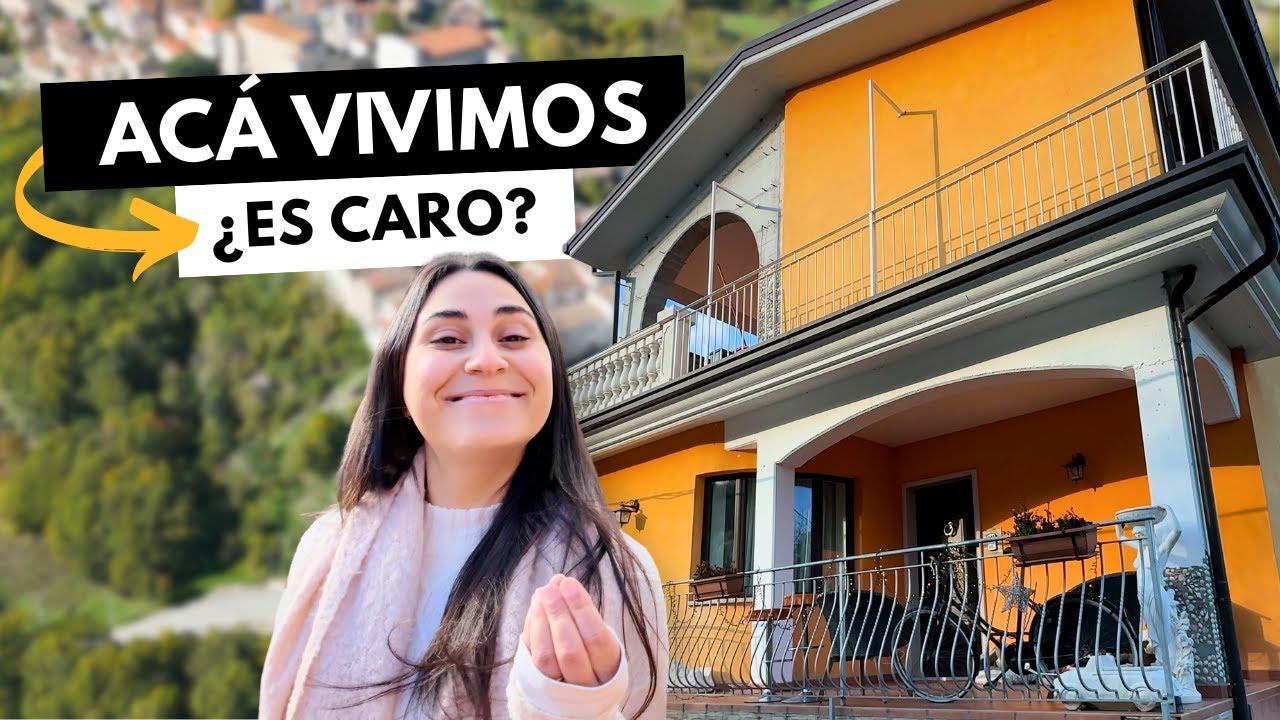 CUÁNTO CUESTA VIVIR EN ITALIA 🇮🇹 | Gastos reales en un pueblo