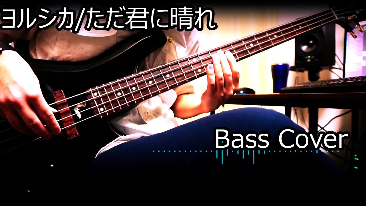 【Bass Cover】ヨルシカ/ただ君に晴れ【Sugi Bass NB4】