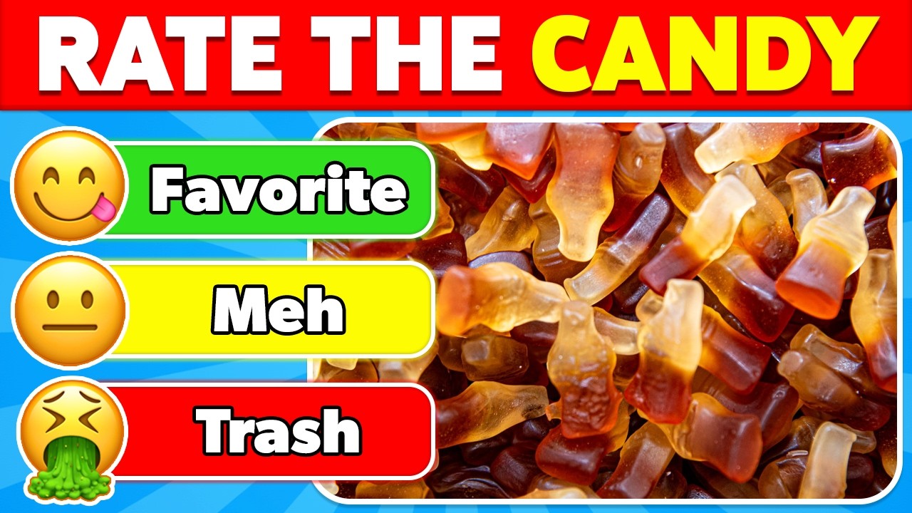 Candy Tier List 🍬 Rate the Candy & Snack Challenge