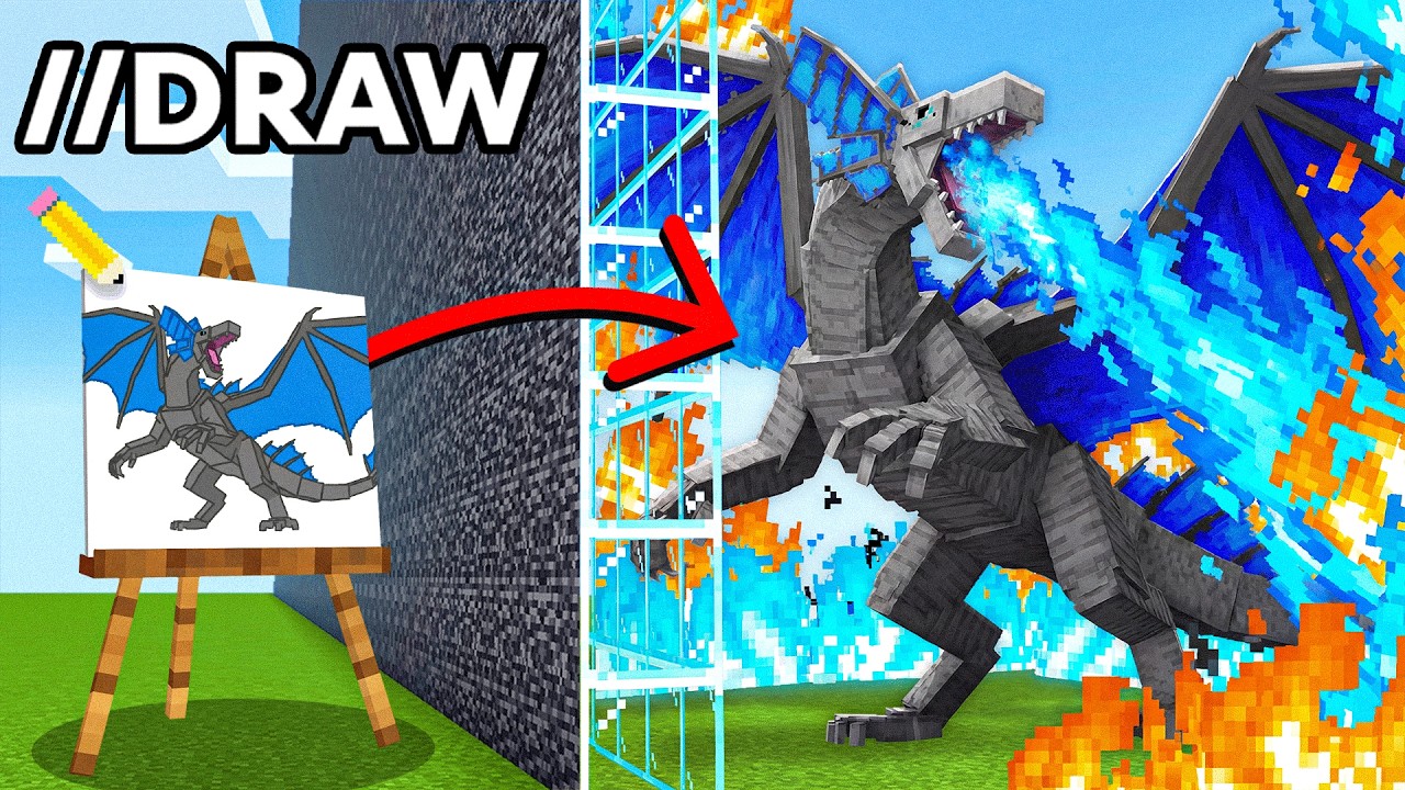 I Cheated Using DRAWING in a Mob Battle..
