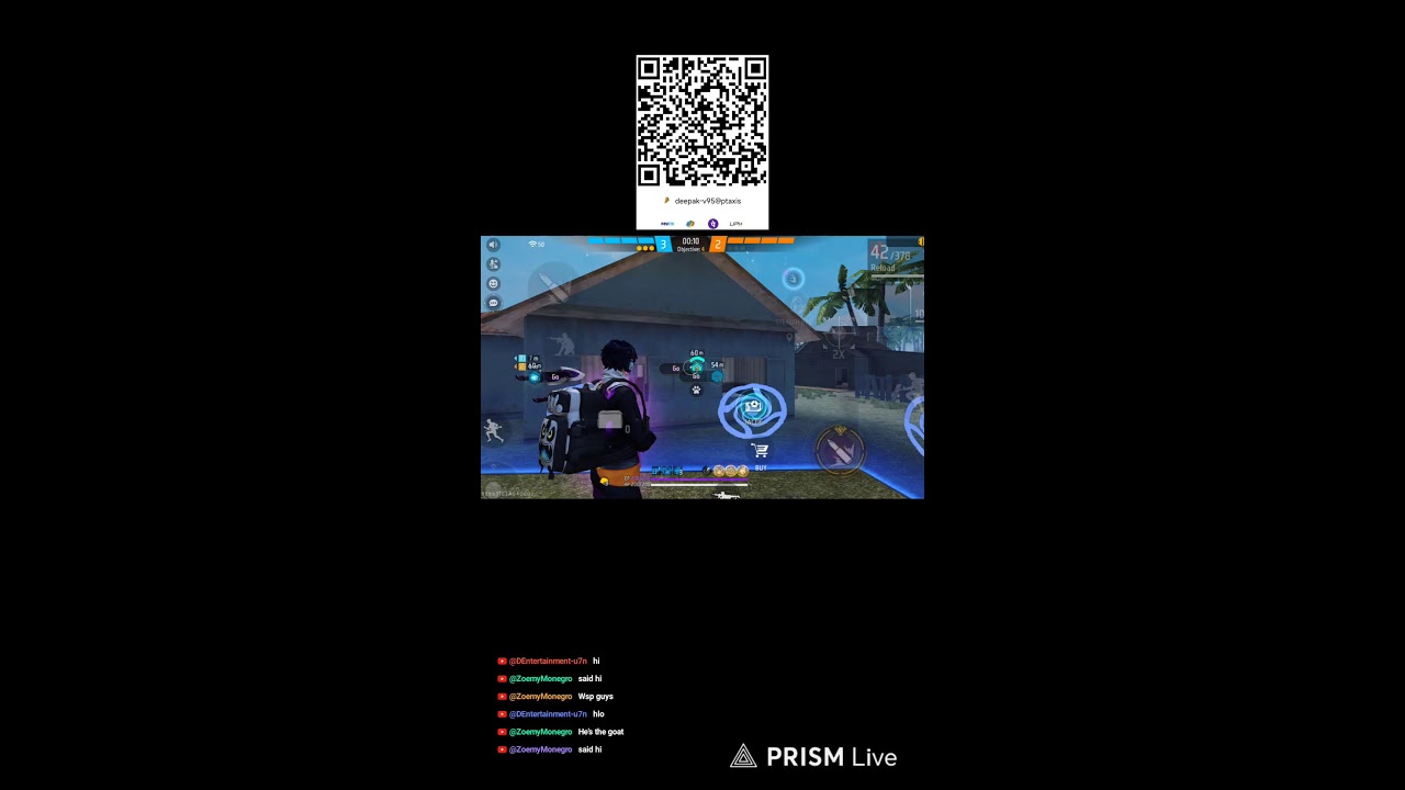 Live streaming of Deepru8y Gaming #deepru8y #freefire #freefiremax #live