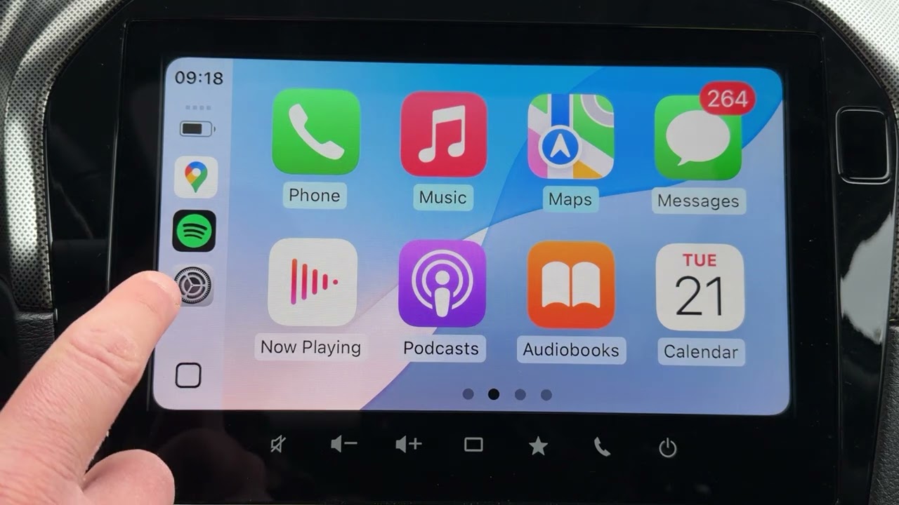 Suzuki Vitara &ndash; Как включить функцию &laquo;Фокусировка вождения&raquo; (Apple CarPlay)